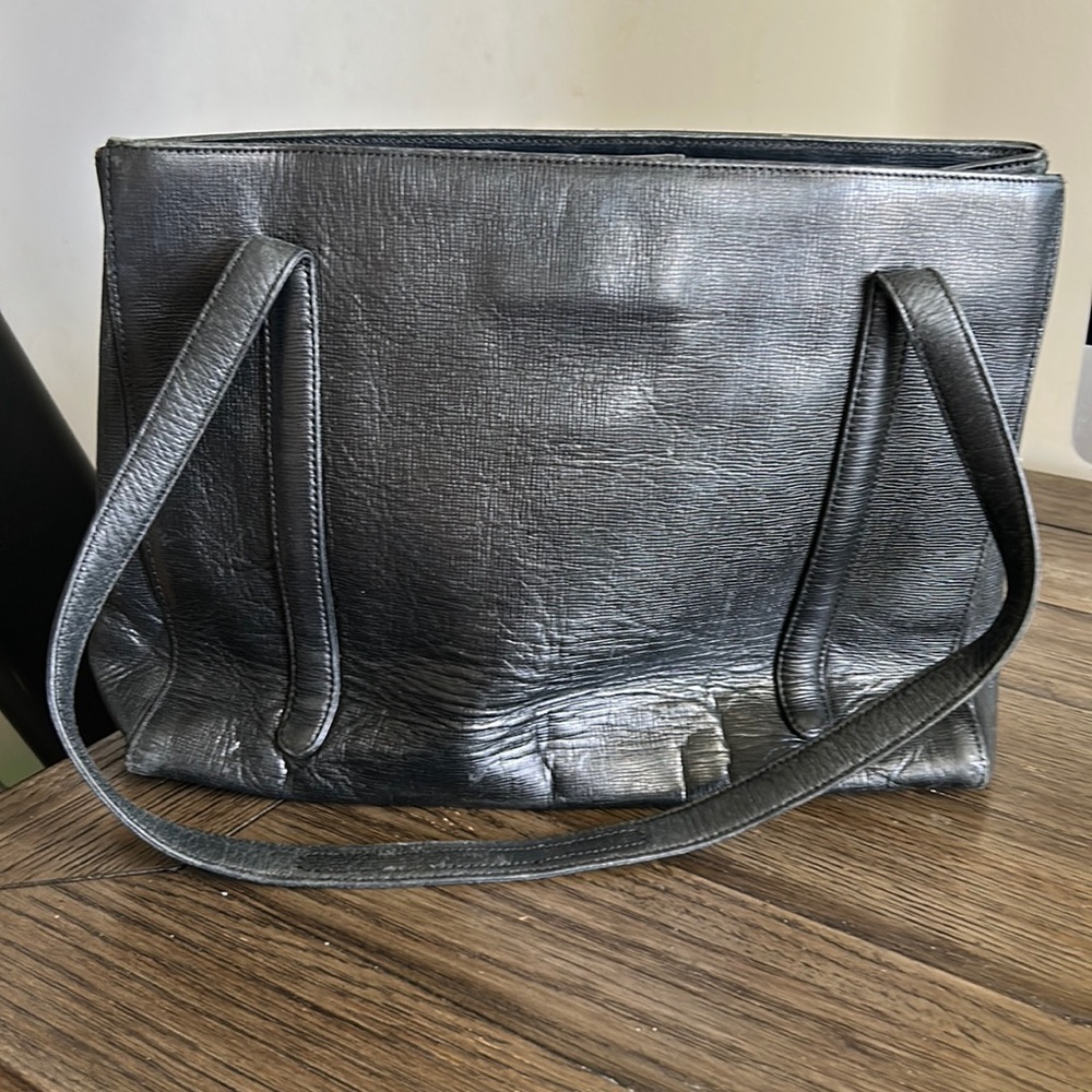 MCM Vintage Black Studded Bag - Picture 2 of 16